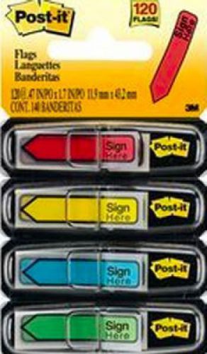 1560  3M Post It  Mini Sign Here Flags