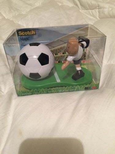 Scotch Magic Tape dispenser Soccer tape great Christmas gift for the soccer fan