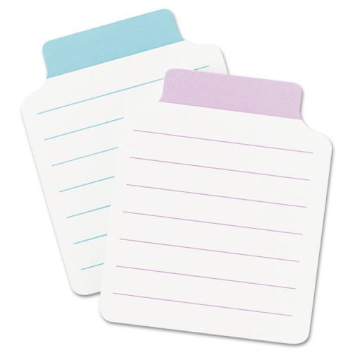 Post-it® Super Sticky Removable Note Tab Pad Purple / Turquoise Set of 8
