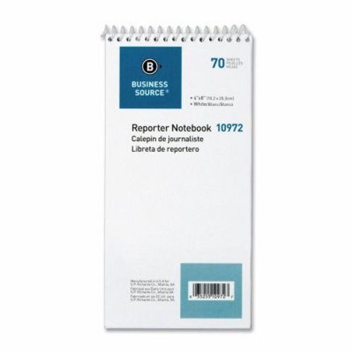 Business Source Pocket Notebook, Ruled, Spiral, 4&#034;x8&#034;, 70 Sheets (BSN10972)
