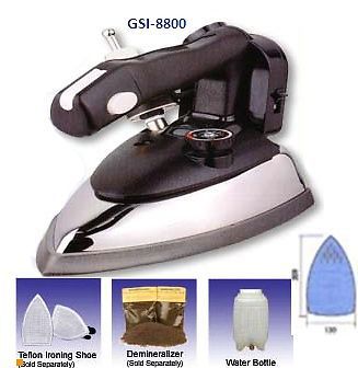 Yamatagsi-8800 gravity feed water bottle steam iron for sale