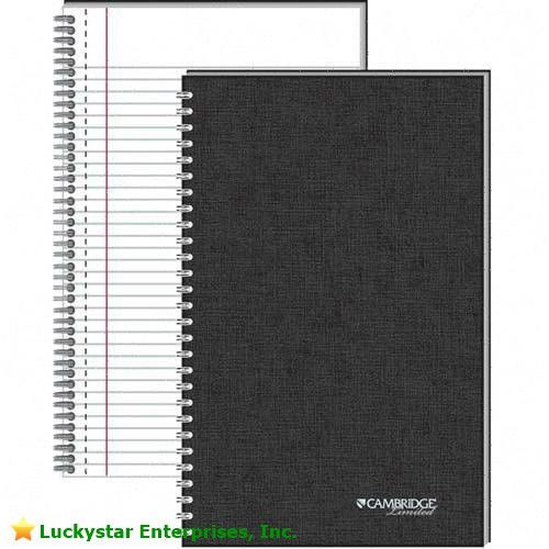 Cambridge limited business notebook - 6-5/8&#034; x 9.5&#034; 80 sheets/160 pages - new for sale