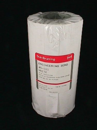 Oce Bruning ENGINEERING BOND PAPER  45-111 white ROLL :: 11&#034; X 400&#039;