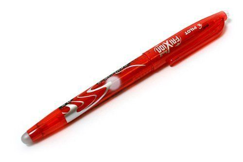 Pilot frixion erasable gel ink pen - 0.5 mm - red for sale