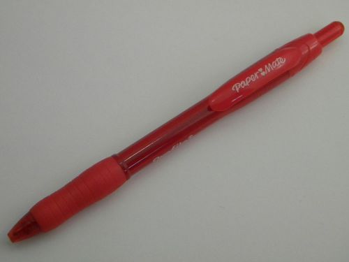 PAPERMATE PROFILE Ink Pen RED Genuine Paper Mate Rollerball Added Pens Ship FREE