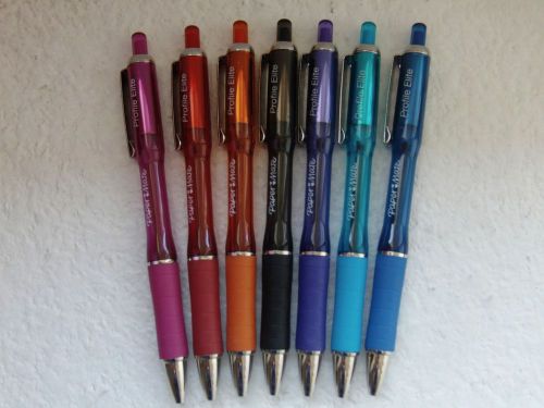 Papermate Elite Assorted Color 7 Pen Set Never Used