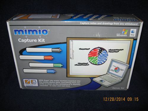 Mimio capture kit in original box from virtual ink corporation mod 580-0014 for sale