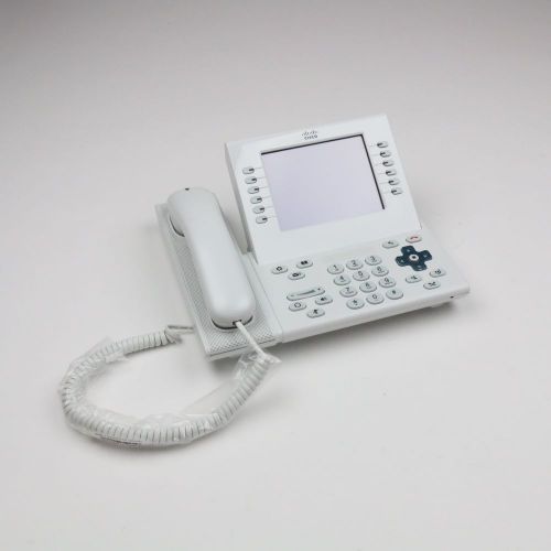 CISCO CP-9971 Endpoint VoIP Digital Business Phone Color Touchscreen - WHITE/NEW