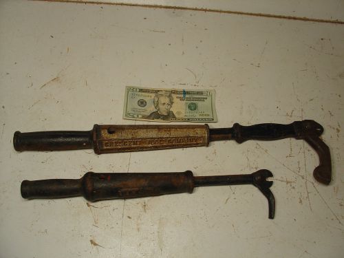 Nail puller building tools antique crescent large n jr lot 2 vintage collectible for sale