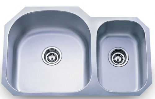 Undermount kitchen single bowl stainless sink &lt;18gauge&gt;  31&#034; x 20&#034; for sale