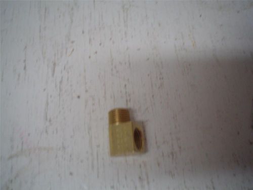 Eaton brass flare fitting 90 degree elbow 5/16&#034; x 1/4 npt fuel fitting for sale