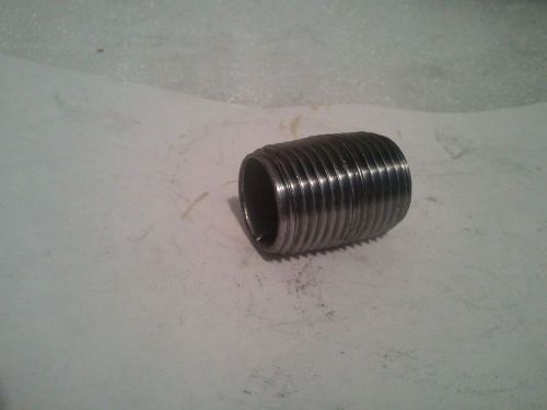 15 ~ new ~ 1/2” x close  galvanized nipple schedule 40 welded steel for sale