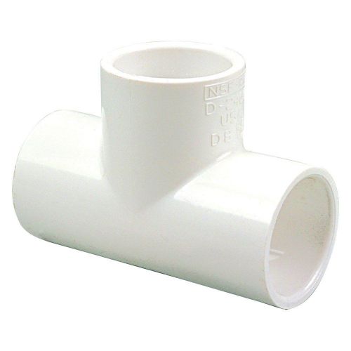 NEW NIBCO 401 Series PVC Pipe Fitting, Tee, Schedule 40, 1&#034; Slip