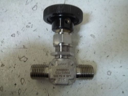 SWAGELOK SS-1VM4 NEEDLE VALVE *NEW OUT OF A BOX*