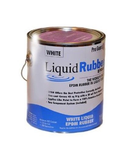 Liquid rubber 1  gallon.  7 yr warranty if purchased directly at epdmcoatings for sale