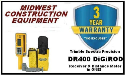 New trimble spectra precision dr400 digirod - receiver    no need for grade rod! for sale