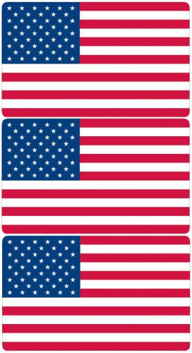 AMERICAN FLAG Old Glory Us Flag American Hard Hat Tool Box Helmet Sticker Decal