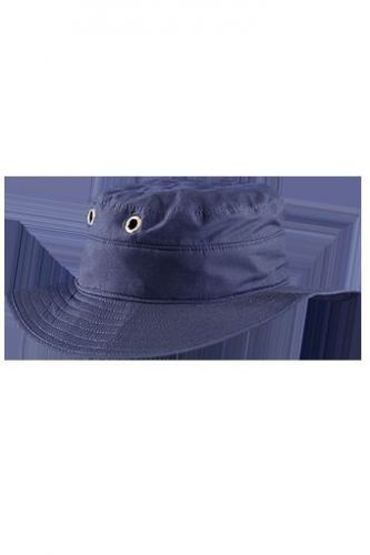 Occunomix Miracool Navy Terry Lined Ranger Hat Med, 963-013