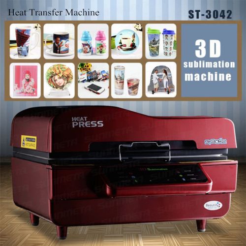 3D Sublimation Vacuum Heat Transfer Machine ST-3042 Photo Printing Press