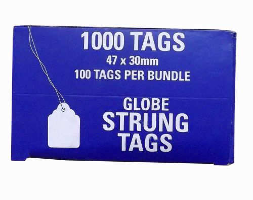 47x30mm Pre-Strung Swing Tags. 71880