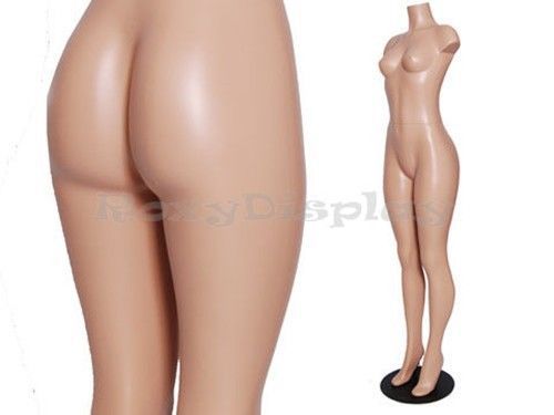 Headless female plastic mannequin, brazilian hip style, without arm. #ps-ff202 for sale