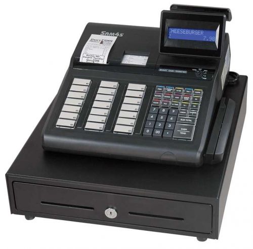 Samsung sam4s er-945 pos retail cash register raised keyboard dual printer new for sale