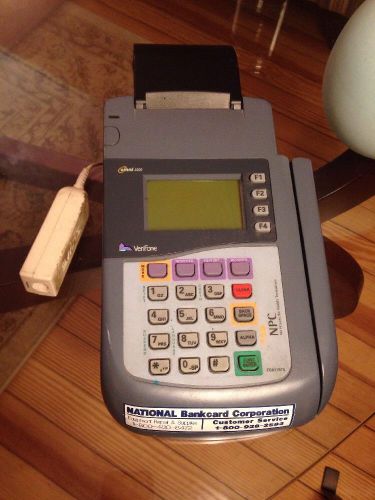 Verifone Omni 3200 credit card processing machine