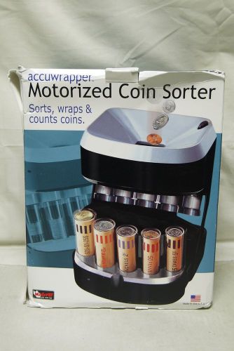 Accuwrapper motorized coin sorter for sale