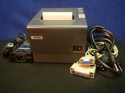 Epson TM-T88IV Dark Gray Thermal Printer SERIAL M129H