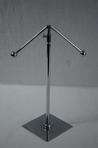 Small Clothing Jewelery Hat Stand Hangar Rack Display Mannequin Height Adjust
