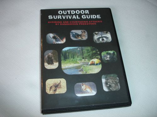 SS12  SURVIVING ENCOUNTERS WITH WILDERNESS PREDATORS Animals Insects Snakes DVD