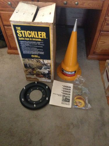 NEW THE STICKLER  LOG/WOOD SPLITTER, SCREW TYPE,  VEHICLE MOUNTED