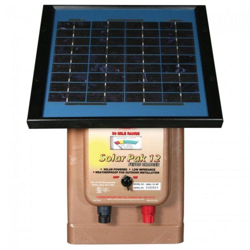 New - 30 mile parker mccrory parmak 12v solar/battery operated fence charger for sale