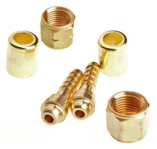 Hose repair kit oxygen acetylene 1/4 barbed hose nipples 60326 for sale