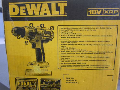 New Dewalt DCD950B18V 1/2&#034; Cordless Battery Hammer Drill 18 V XRP Hammerdrill