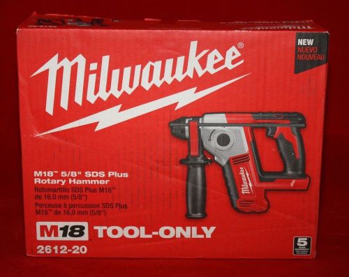 Milwaukee Lithium-Ion 5/8-in SDS-Plus Rotary Hammer (BT) 2612-20