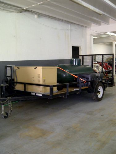 Generac – Guardian Plus 15k Generator trailer mounted w/250 gallon propane tank