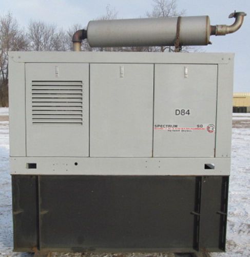 55kw spectrum / perkins diesel generator / genset - 58 hours - load bank tested for sale