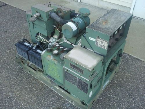5 - 7 kw cummins onan diesel engine generator - mep002 military for sale