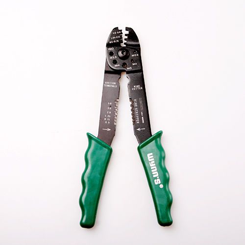 Electrical wire stripper crimping crimper solderless terminal installation tool for sale