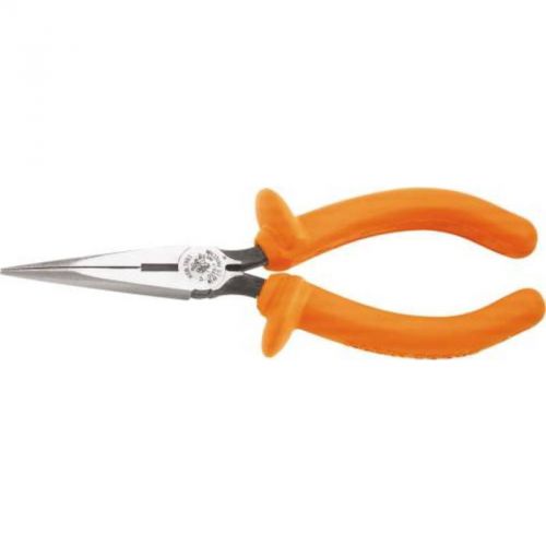 6&#034; Insulated Standard Long-Nose Pliers - Side-Cutting D203-6-INS KLEIN TOOLS