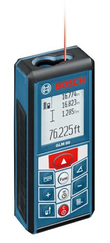 Bosch glm 80 265&#039; lithium-ion laser distance measurer ships priority for free for sale