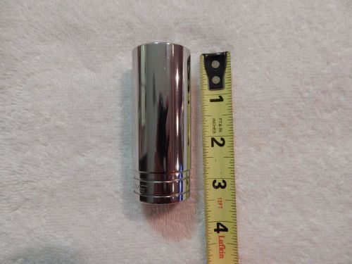 SNAP ON 1/2&#034; DRIVE 12 POINT 2 3/8&#034; DEEP 1&#034; LARGE SOCKET (S321)