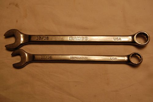 Bahco Combination Wrench 11/16&#034; &amp; 13/16&#034;