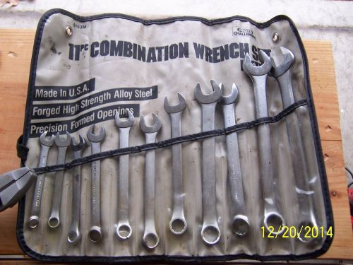 Proto Challenger Metric Combination Wrench Set #6153M