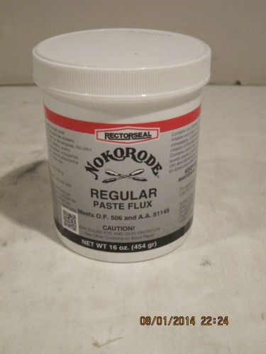 Rectorseal 14030 1-pound nokorode regular paste flux nokorode lead free-f/ship! for sale