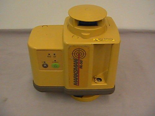TOPCON Marksman RL-50 Rotary Laser Not Working  For Parts or Repair