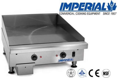 IMPERIAL COMMERCIAL GRIDDLE THERMOSTAT CONTROLLED HEAVY DUTY 24&#034; MODEL ITG-24-E