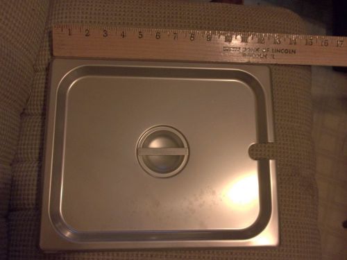 One Dozen Half Size Slotted Steam Pan Cover New In Box Thunder Group