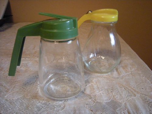 VINTAGE FEDERAL HOUSEWARE/TOOL CORP. GLASS SYRUP/CREAM/MILK PITCHER